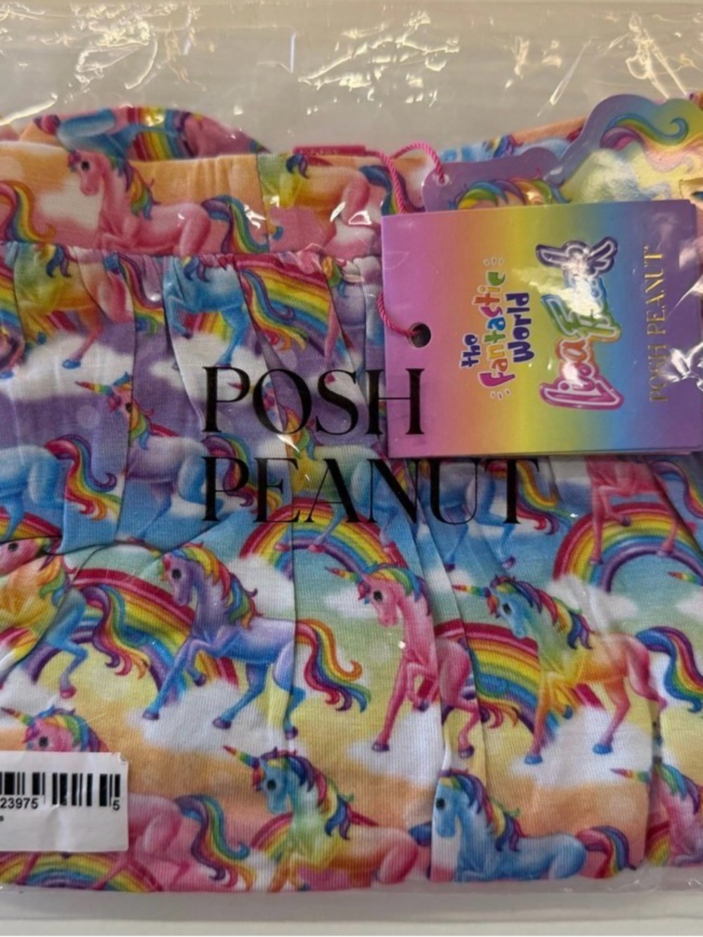Posh Peanut Markie Magic Skort - Pink, Blue, Yellow